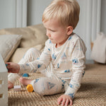 Load image into Gallery viewer, Roobear Setting Sail Two-Piece Pajamas
