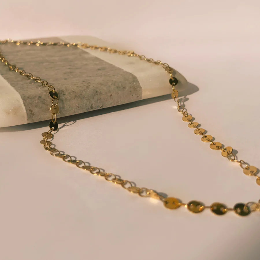 Lucky coin necklace on sale