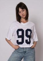 Load image into Gallery viewer, RD Style Olivia Vneck Jersey Tee
