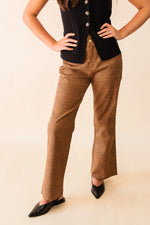 Load image into Gallery viewer, Sage the Label Pretty Wild Printed Leopard Twill Pant

