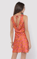 Load image into Gallery viewer, Sadie &amp; Sage Glasses Up Cowl Mini Dress - Pink
