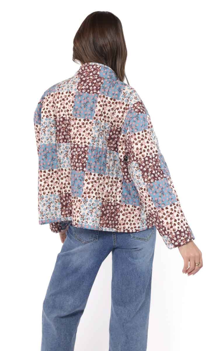 Sadie & Sage The Collector Patchwork Quilted Jacket
