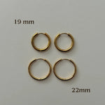 Load image into Gallery viewer, Namaste Jewelry Minimal Hoops 2.0 - Gold
