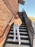 Load image into Gallery viewer, Sage the Label Julia Vneck Sweater - Coral
