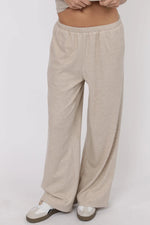 Load image into Gallery viewer, Sage the Label Cindy Elastic Waist Pant - Oatmeal
