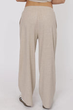 Load image into Gallery viewer, Sage the Label Cindy Elastic Waist Pant - Oatmeal
