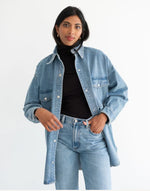 Load image into Gallery viewer, Brunette the Label Shania Denim Jacket
