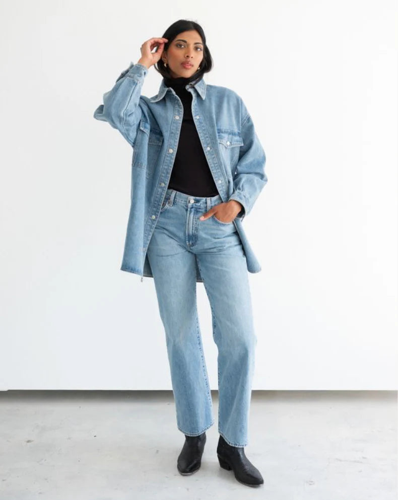 Brunette the Label Shania Denim Jacket