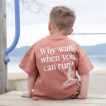 Load image into Gallery viewer, Roobear Why Walk Organic Tee

