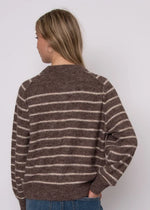 Load image into Gallery viewer, RD Style Suavia Striped Raglan Henley
