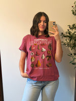Load image into Gallery viewer, Girl Dangerous Current Mood Boyfriend Tee - Dusty Rose
