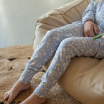 Load image into Gallery viewer, Roobear Peonies Two-Piece Pajamas
