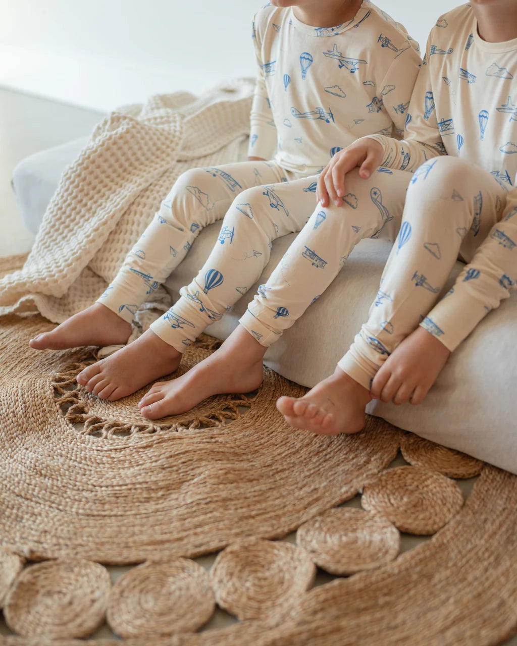 Roobear Planes Two-Piece Pajamas
