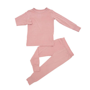 Roobear Bamboo Two-Piece Pajamas - Blush Pink