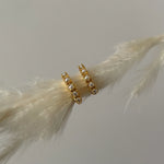 Load image into Gallery viewer, Namaste Jewelry Becca Pearl Huggie
