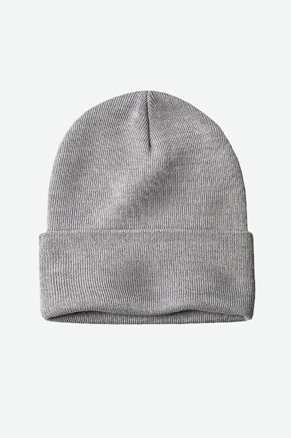 Kootenay Knit Canada-Made Cuffed Beanie - Grey