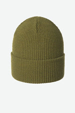 Load image into Gallery viewer, Kootenay Knit Canada-Made Recycled Waffle Knit Beanie - Olive
