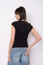 Load image into Gallery viewer, RD Style Tiara Cap Sleeve Tee
