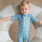 Load image into Gallery viewer, Roobear One-Piece Short-Sleeve Sunsuit
