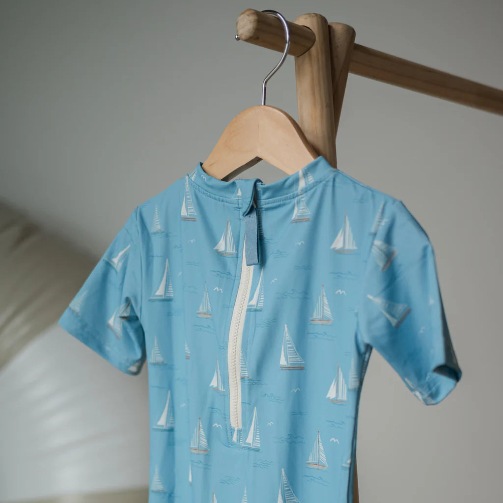 Roobear One-Piece Short-Sleeve Sunsuit