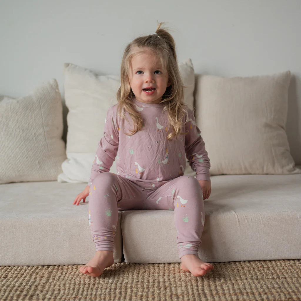 Roobear Little Hatchling Two-Piece Pajamas