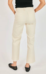 Load image into Gallery viewer, Sadie &amp; Sage Clear Eyes Denim Pants - Cream
