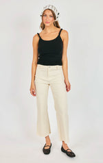 Load image into Gallery viewer, Sadie &amp; Sage Clear Eyes Denim Pants - Cream
