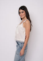 Load image into Gallery viewer, RD Style Alia Sleeveless Top - White
