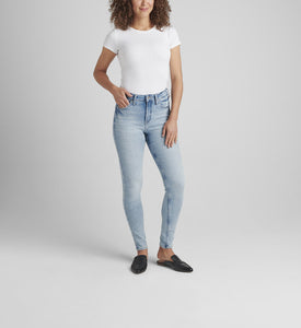 Silver Jeans Infinite Fit High Rise Skinny - Light Indigo
