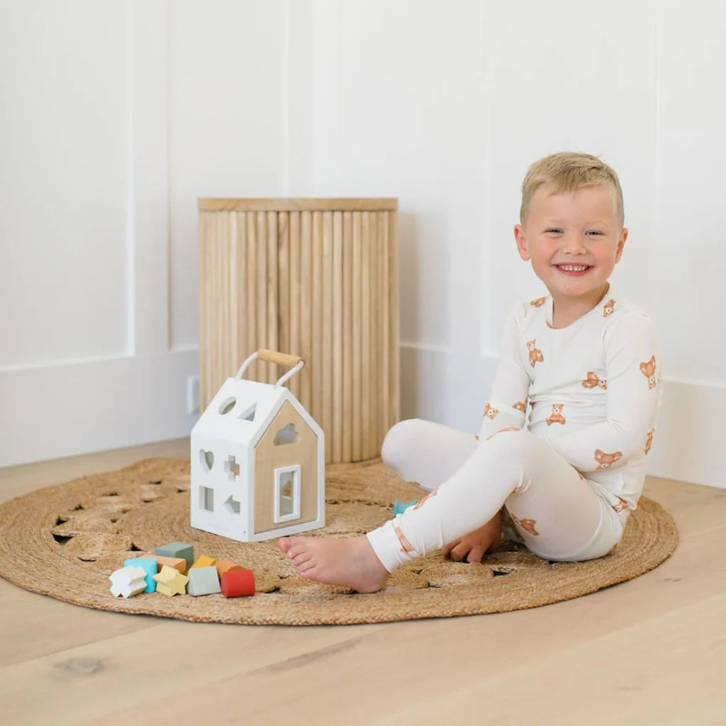 Roobear Bears Bamboo Two-Piece Pajamas