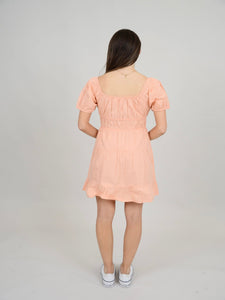 RD Style Kylie Tiered Puff Sleeve Dress - Prairie Sunset