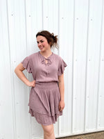 Load image into Gallery viewer, RD Style Pania Ruffle Dress - Lilac
