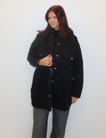 Load image into Gallery viewer, Brunette the Label Dolly Denim Jacket - Black
