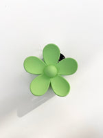 Load image into Gallery viewer, Solid Flower Claw Hair Clip
