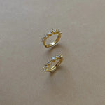 Load image into Gallery viewer, Namaste Jewelry Kelly Huggies
