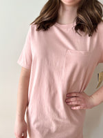 Load image into Gallery viewer, RD Style Dara Tshirt Dress - Dried Rose
