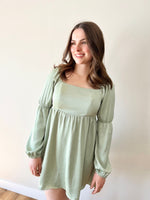Load image into Gallery viewer, Sage the Label Dolce Vita Mini Dress - Sage
