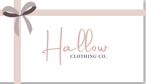 Hallow Clothing Co. Digital Gift Cards