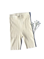 Load image into Gallery viewer, Brunette the Label Ribbed Biker Short - Cream
