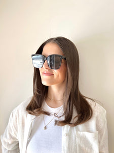 Shady Lady Riley Sunglasses - Black